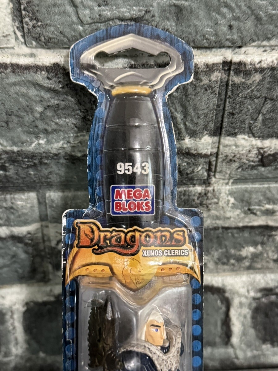 Mega Bloks Dragons Xenos Xenoz Clerics 9543 3 Figures and 3