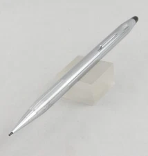 Cross Century Chrome w/Desirable Knurled Grip 0.9mm Pencil - 1970's - USA Made