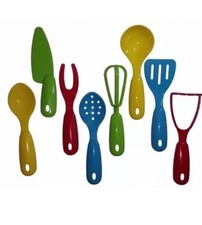 kids wooden kitchen utensils