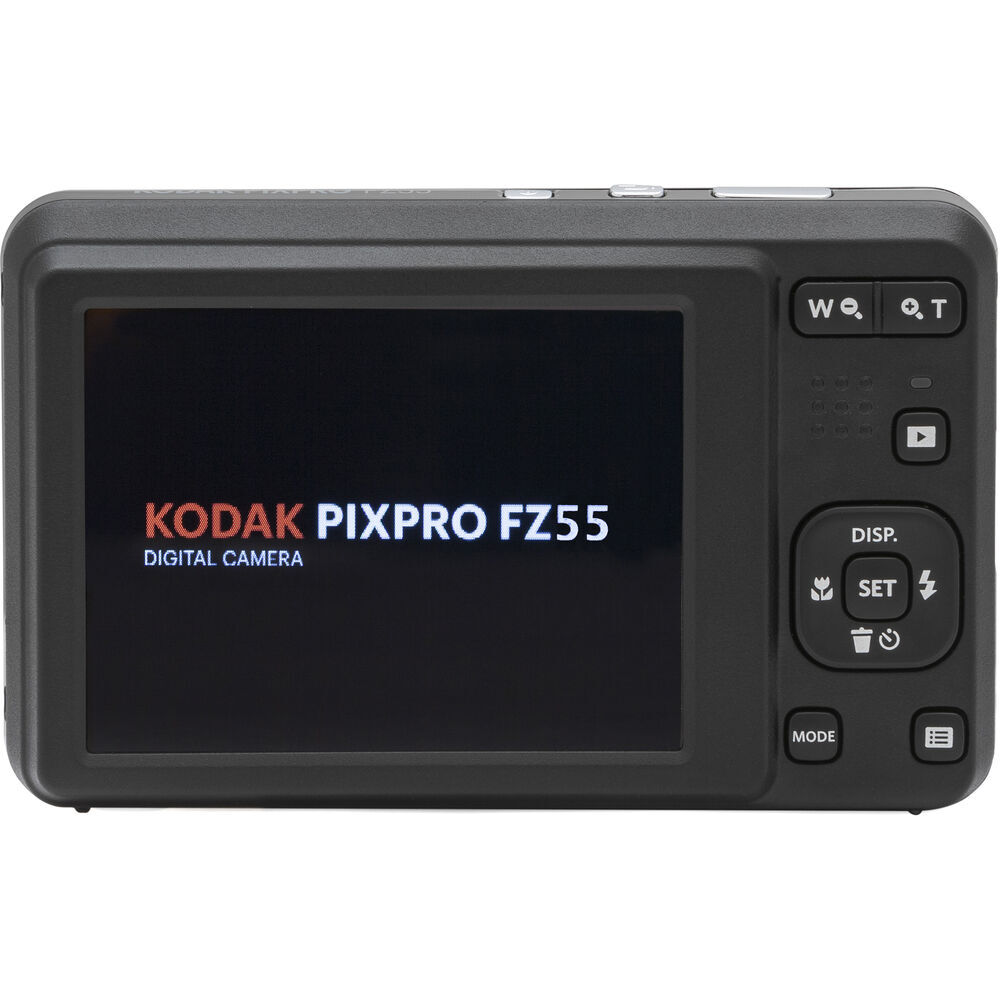 Kodak PIXPRO FZ55 Digital Camera (Black) + Tripod + Case