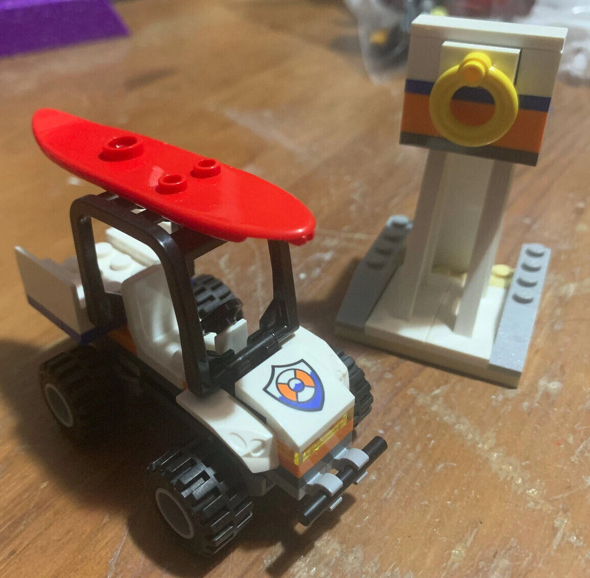 LEGO City Coast Guard Starter Set 60163 Buggy Stand Booklet