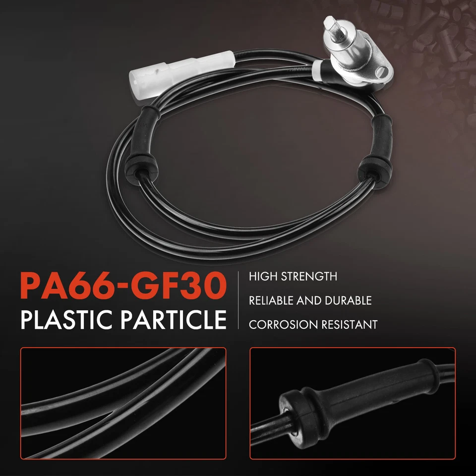 4x Sensor de velocidad de rueda ABS lateral delantero y trasero para BMW 318i 325 325E 325ES 325i M3 Foto 4 de 4