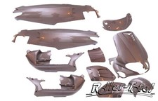 Kit carene marrone metallizzato 12 T. Gilera Runner 50-200 fino anno 8.2005 bodykit