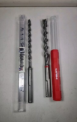LOT 2x MASONRY SDS MAX BITS HILTI 27/32'' - 13'' & RELTON 9/16'' - 13''