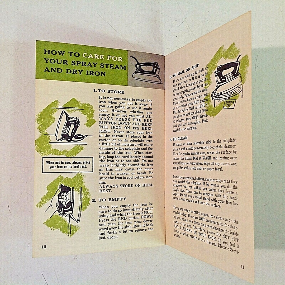 GE Steam and Dry Iron 年代物 レトロ 動作確認済み ゼネラルエレクトリック ヴィンテージスチームアイロン General