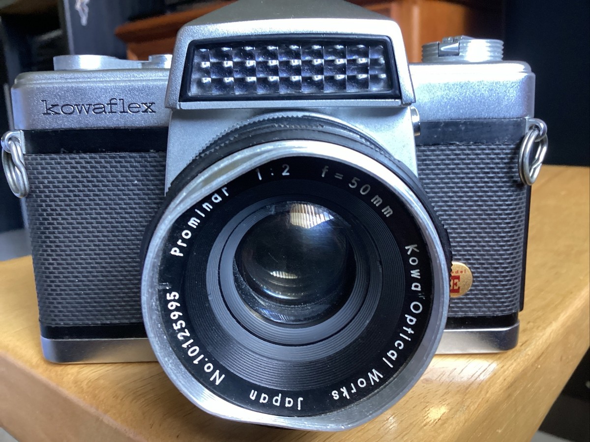 Kowaflex カメラ アンティーク Kowaflex Model E 35mm Film Camera + 50mm f/1.2 Lens Vintage Japan