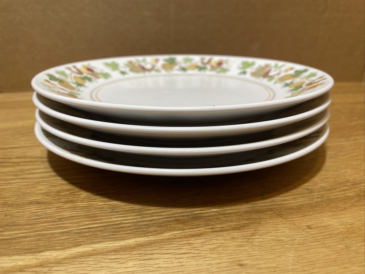 Set of 4 Noritake Progression China Japan Homecoming Salad Plates