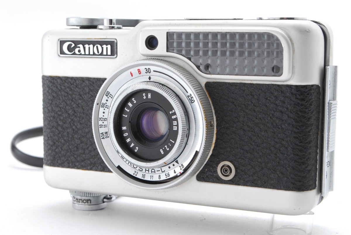 Near MINT] Canon Demi EE17 Half Frame Film Camera 30mm f/1.7