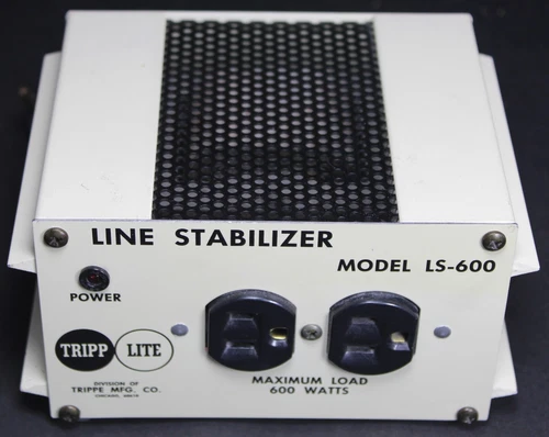 Tripp Lite Model LS-600 2-Outlet Line Stabilizer Regulator - 600w