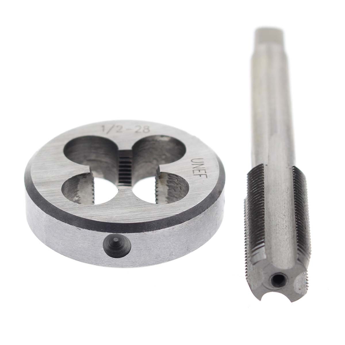 TPI Gunsmithing Tap & Die Set UNEF HSS 1/2-28 (1/2x28) Right Hand ...