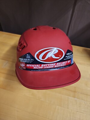 Rawlings Velo Batting Helmet Junior Fits 6 3/8 - 7 1/8 Use in all leagues. NEW