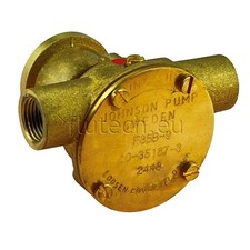 Johnson Pump 10-35187-3 Pompe à impulseur flexible en bronze F35B-9, modèle à br
