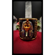 Porte-stylo Roi Toutânkân cadeau Ebros pharaon égyptien 4" organisateur d'autel