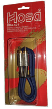 Hosa DRA-501 RCA to RCA S/PDIF Digital Audio ...