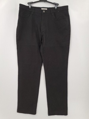 Goodthreads Pants Mens 36x32 Black Skinny Athletic Cotton Stretch