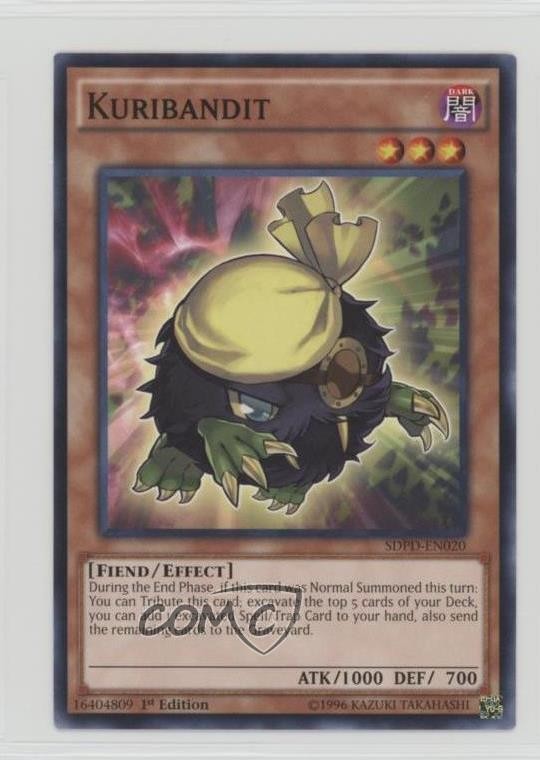 Kuribandit 1st Ed. YuGiOh Pendulum Domination Structure Deck #SDPD-EN020