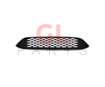 FÜR FORD FOCUS 2015-2018 KÜHLERGRILL Mitte Matt Schwarz F1EZ-8200-B