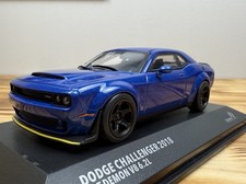 Solido 1/43 - 2018 Dodge Challenger Srt Coupe Blue 1:43 - SL4310305 - [New]