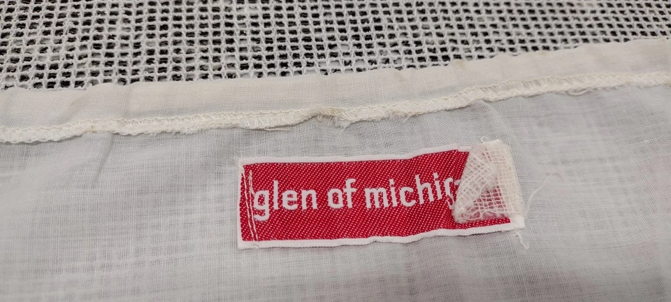 Maxi Falda Hippie Años 70 Campesina Chica Pradera Blanca Glen Of Michigan Bajo Falda Foto 4 de 4