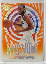 2019-20 Panini Illusions #3 Kawhi Leonard Mystique Orange Los Angeles Clippers