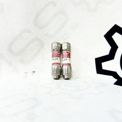 LITTELFUSE KLDR 5 Current Limiting Fuse 5A 600V Time Delay (Lot Of 2)