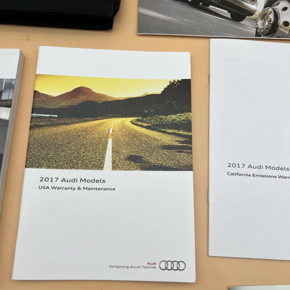 2017 AUDI Q5 Owners Manual,warranty,supplements, Navigation, Case Included - Image 3 of 4