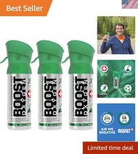 Convenient Natural Oxygen Canisters - 3 Pack for Enhanced Performance & Recovery