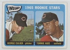 1965 O-Pee-Chee 1965 Rookie Stars George Culver Tommie Agee #166 0g6m