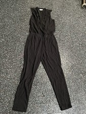 lou  grey small black sleeveless jumpsuit romper