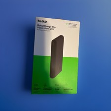 Belkin BoostCharge Pro 3-Port Laptop Power Bank 20000mAh USB-A/C Ports
