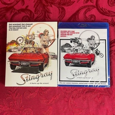 STINGRAY (Blu-ray) Dark Force Entertainment, Slipcover, Richard Taylor