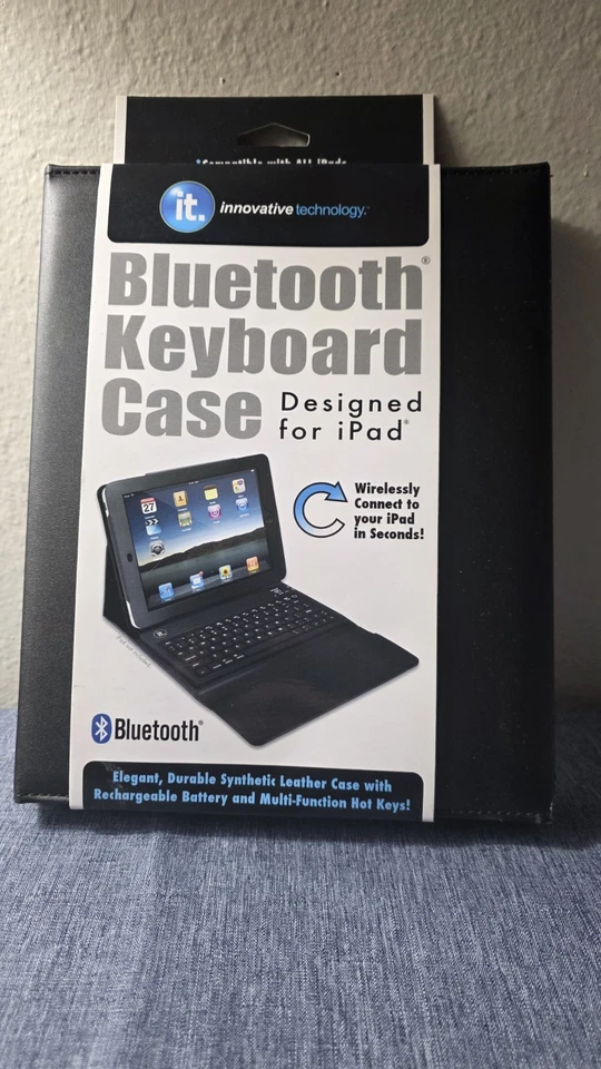 Innovative Technology Black Cover Sleeve w/ Keyboard Apple iPad , other tablets - Image 3 of 3