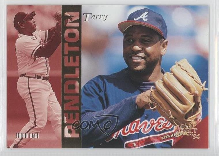1994 Score Select Terry Pendleton #34 fm0
