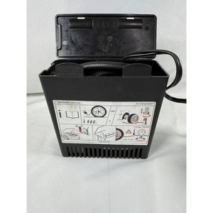 AMK 12V Car Air Compressor Tire Inflator w/ Battery Clamps Made Germany