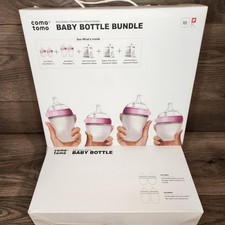 Comotomo Baby Bottle Bundle - 8 Bottles - 6 8oz, 2 5oz and 6 Replacement Nipples