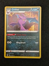 Pokemon Crobat Holo Battle Style Card 91/163 Rare