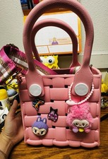 Pink Hello Kitty Small Tote Top Handle Detach...