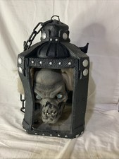 VTG Tales From The Crypt Crypt Keeper Hanging Lantern Chain 13.5? Halloween Deco