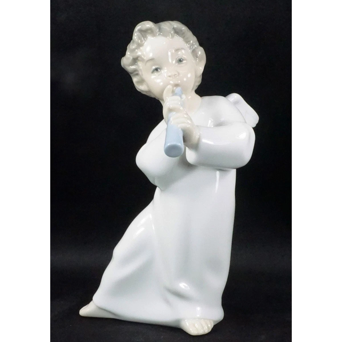 Lladro Angel With Flute In Lladro Angel Figurines for sale | eBay