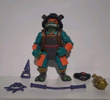 Vintage TMNT 1993 Movie III Samurai Mike Action Figure Mutant Ninja Turtles Toy