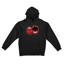 Spitfire Wheels Hoody Eternal Fill Pullover Black/Red/Black/White Black