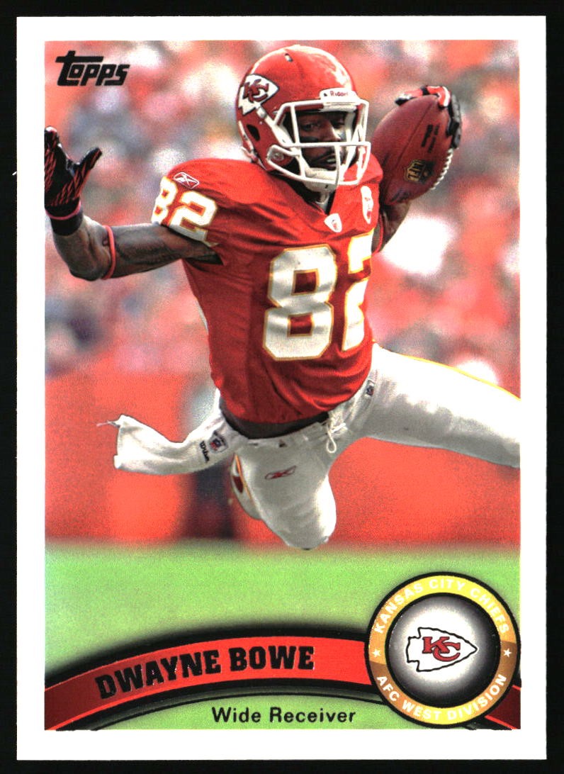 2011 Topps #64 Dwayne Bowe Kansas City Chiefs