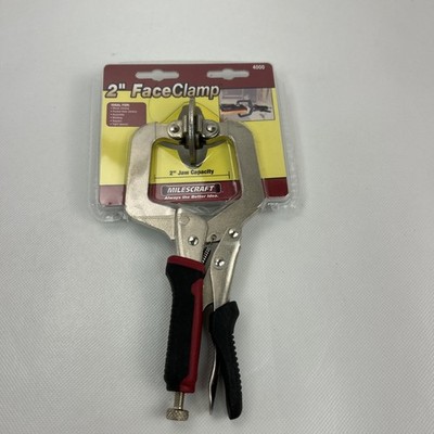 Brand New Heavy Duty 2in Face Clamp in Wood with Adjustable Swivel Pads