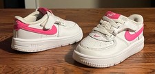 Nike Force 1 Low EasyOn White Laser Fushia