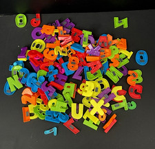 Magnet Alphabet Number Lot w/ Carrying Case