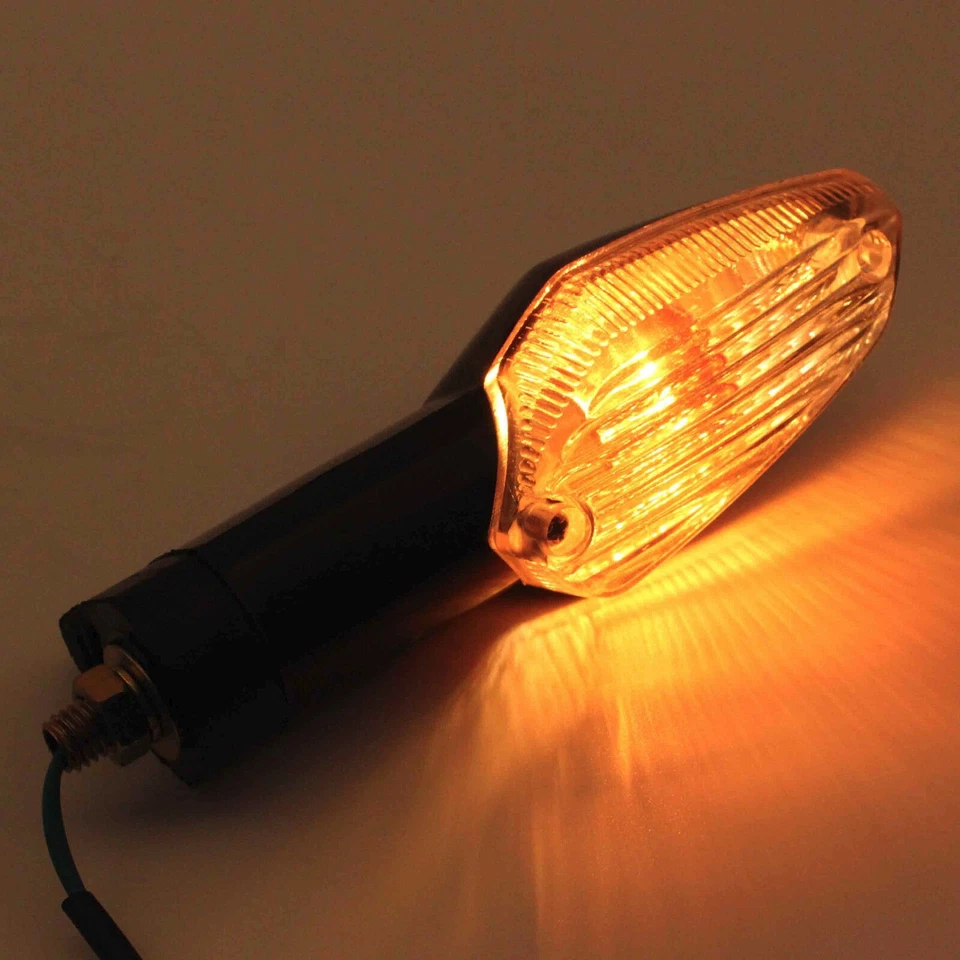 Par de luces indicadoras de señal de giro para HONDA CBR250R 2011-2018 2012 2013 transparentes Foto 2 de 4