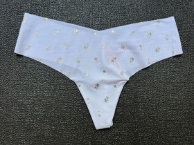 Lot 5 Victoria&rsquo;s Secret sz M No-Show Thong String Panty Bundle Pack