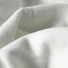 Antron Fleece, 13.75 Oz Nylafleece® ONE PIECE 70 x140cm Puppet Fleece - White UK