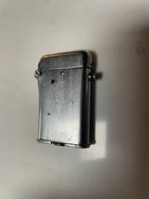 RARE VINTAGE THORENS SWITZERLAND SUISSE SINGLE CLAW CHROME PATTERNED LIGHTER