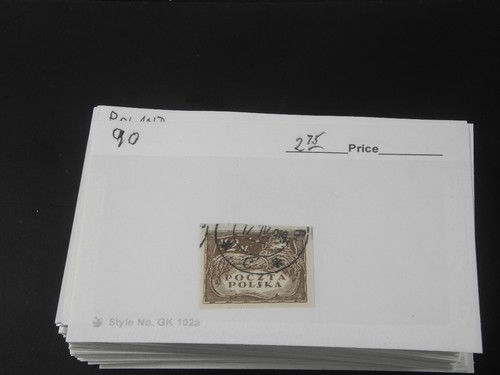 POLAND, Excellent assortment of Stamps in 600+ stock cards - Picture 12 of 22